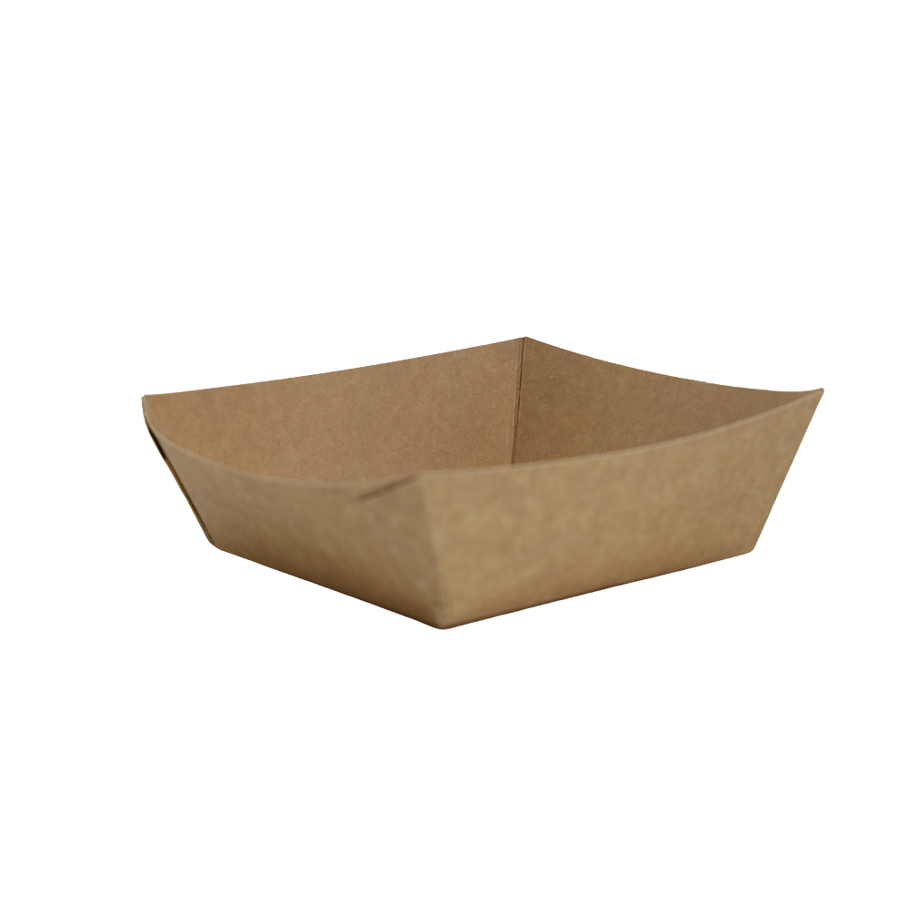 MISKA KWADRATOWA 750 ML / 103x103x55 KRAFT PLASTIC FREE